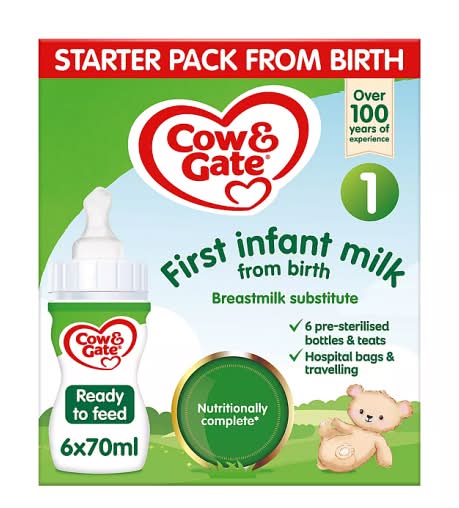 Order Cow Gate First Infant Milk Starter pack From Birth