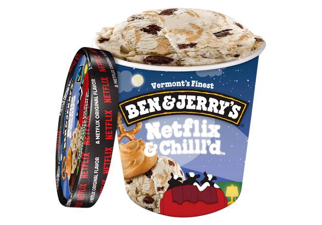 Ben and Jerry's Netflix & Chill Pint