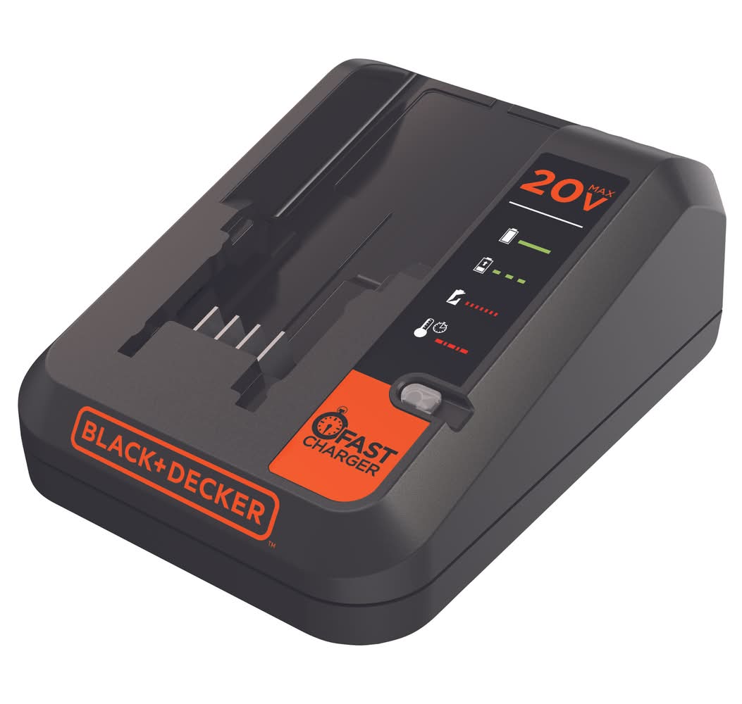 Black+Decker 20 V Lithium-Ion Battery Charger 1 Pc