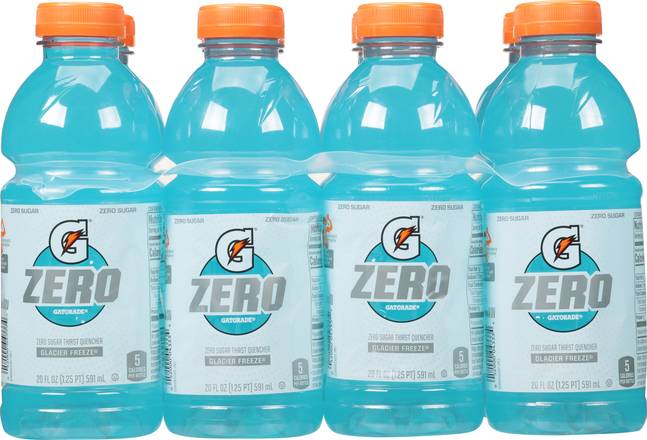 Gatorade Zero Glacier Freeze Energy Drink (8 ct, 20 fl oz)