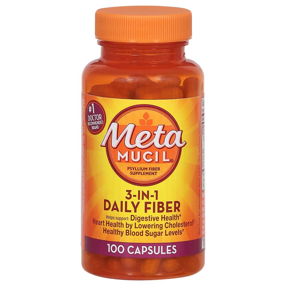 Metamucil Capsules (3.1 oz)