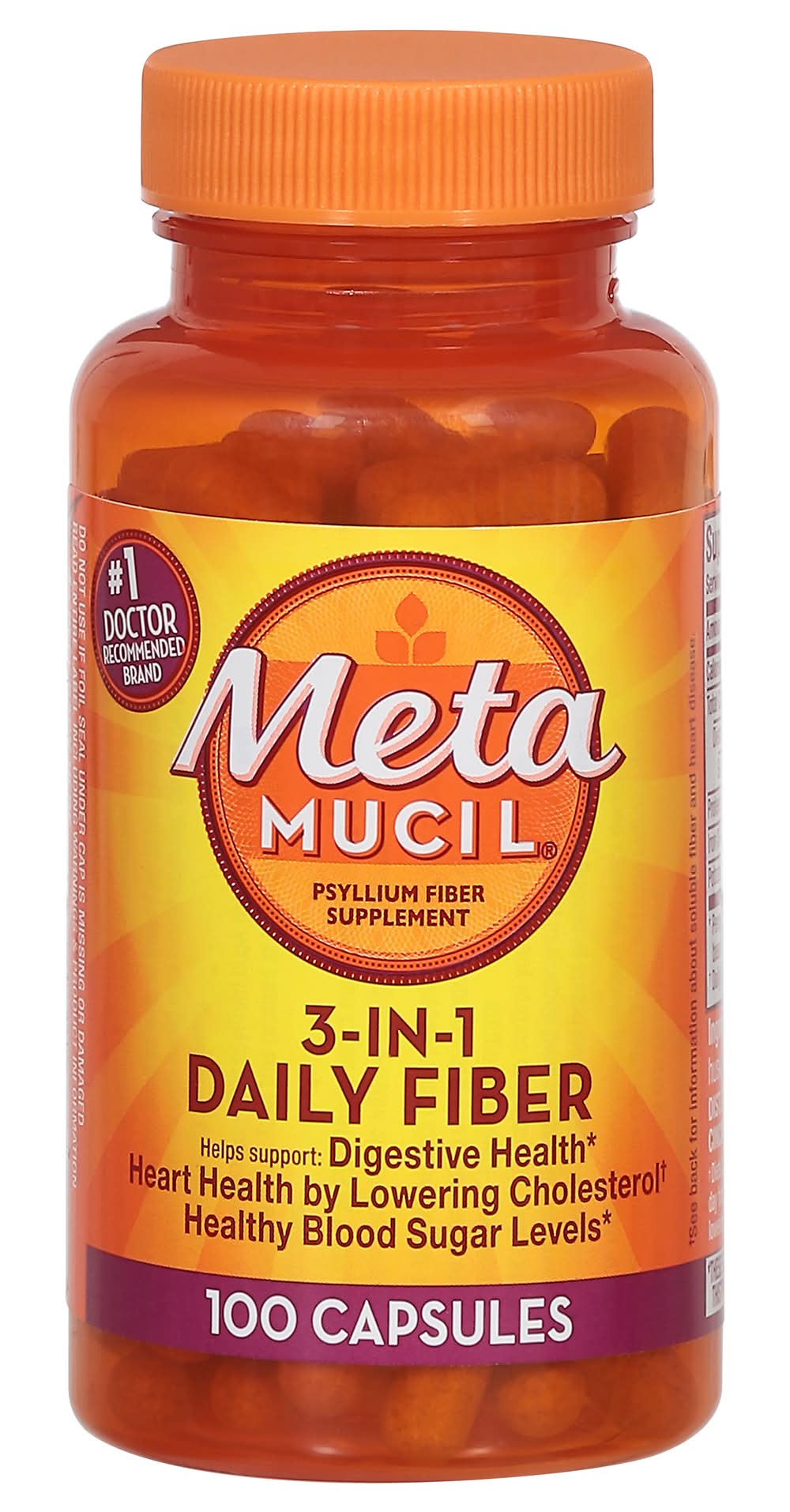 Metamucil Capsules (3.1 oz)
