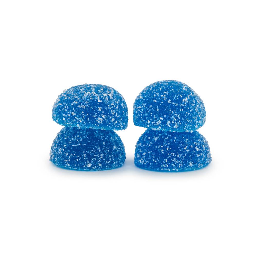 Sour Blueberry Live Resin Gummies - 4 Pack