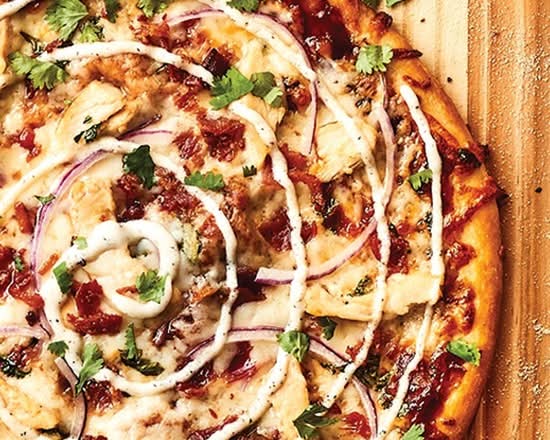 BBQ CHICKEN BACON RANCH PIZZA