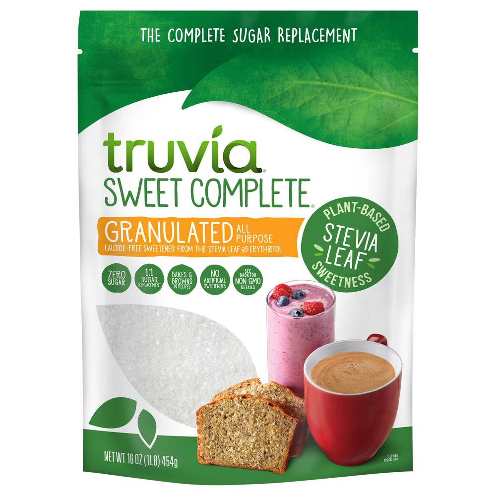 Truvia Sweet Complete Granulated All Purpose Calorie-Free Sweetener