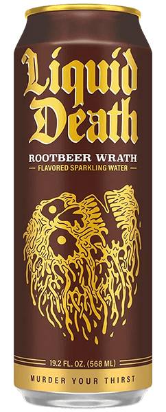 Liquid Death Rootbeer Wrath Sparkling Water 19.2oz