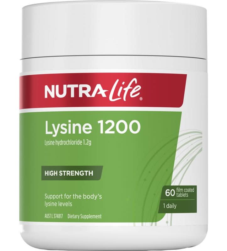 Nutra-Life Lysine 1200 60s