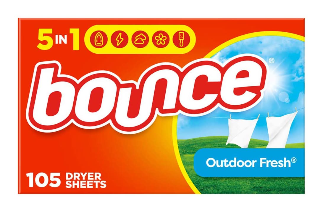 Bounce Outdoor Fresh Fabric Softener Dryer Sheets (105 ct)
