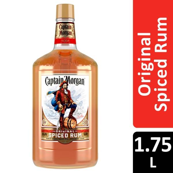 Captain Morgan Original Spiced Rum, 1.75 L (70 PF)