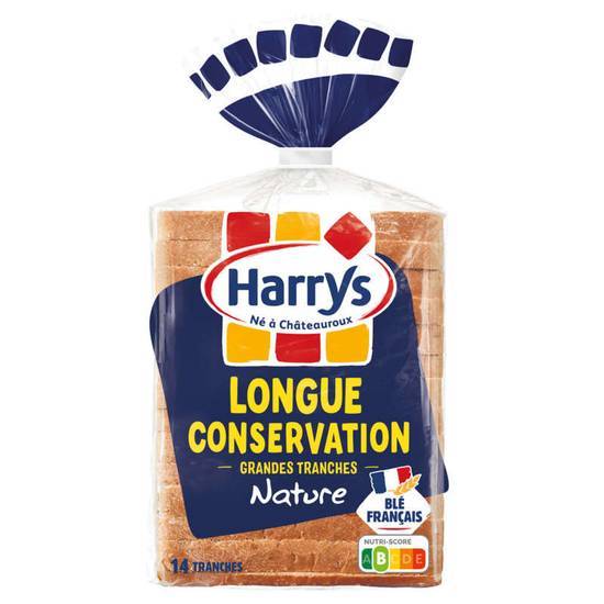 Harrys Pain de mie longue conservation - Nature 550 g