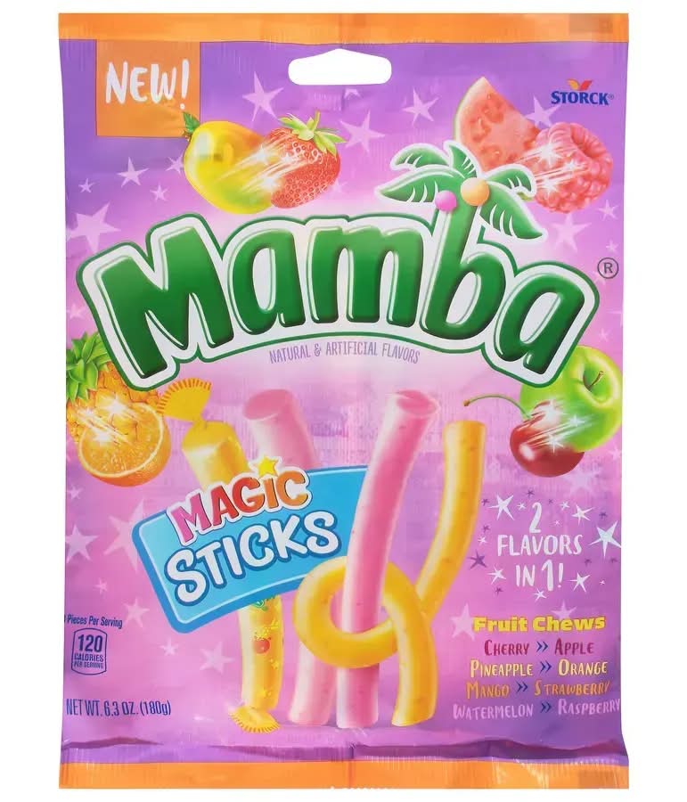 Mamba Magic Sticks Fruit Chews