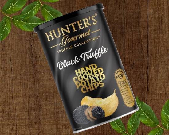 ハンターポテトチップス　黒トリュフ風味【950857】Hunter Potato Chips Black Truffle