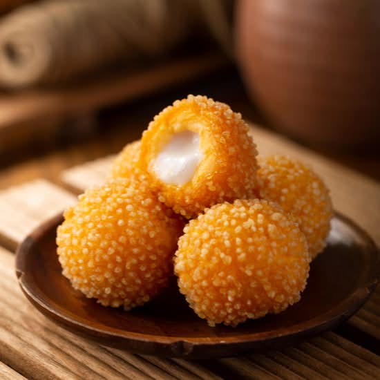 椰汁流心球 Coconut Lava Balls