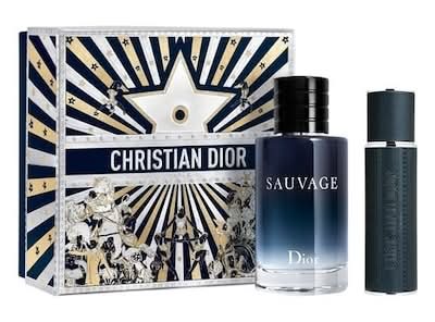 Dior Sauvage coffret eau de toilette et vaporisateur de voyage