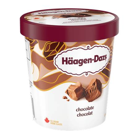 Crème glacée HÄAGEN-DAZSMD Chocolat, 450ml