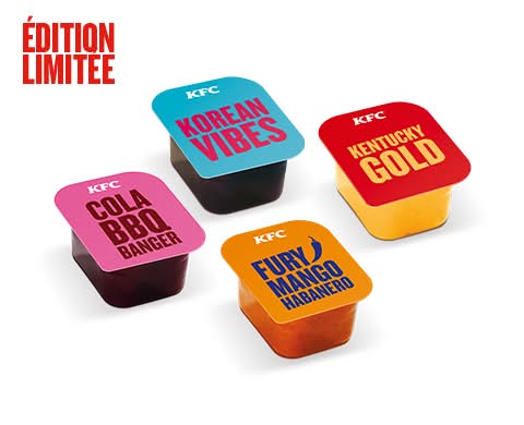 KIT 4 SAUCES - EXCLUSIF NUGGETS