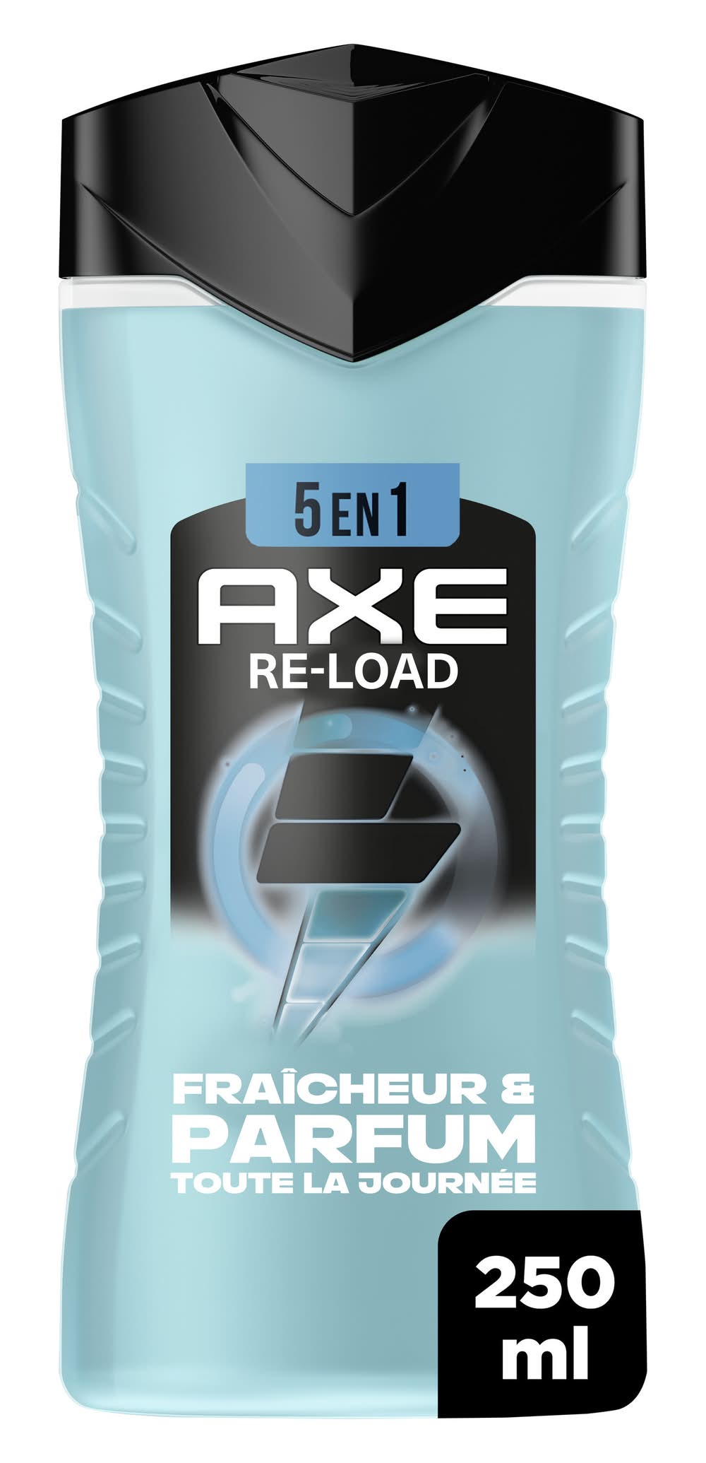 Axe - Gel douche 5 en 1 re-load fraîcheur et parfum toute la journée (250ml)