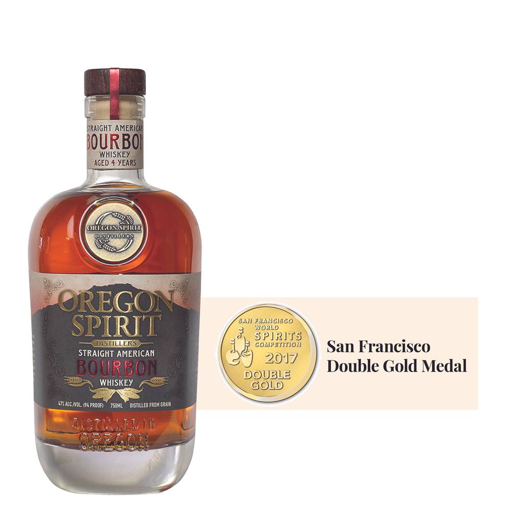 Oregon Spirit Straight Bourbon (750ml bottle)
