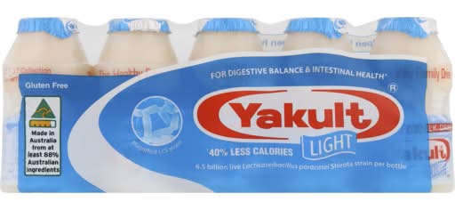 Yakult Probiotic Light Milk Yogurt Drink (5 x 65mL)