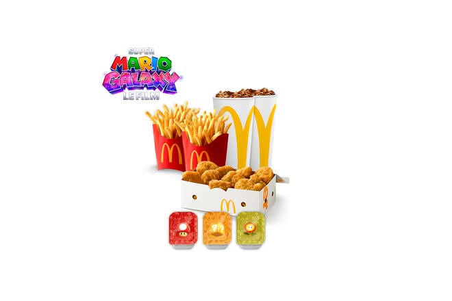 20 CHICKEN McNUGGETS™ SAUCES POWER-UP