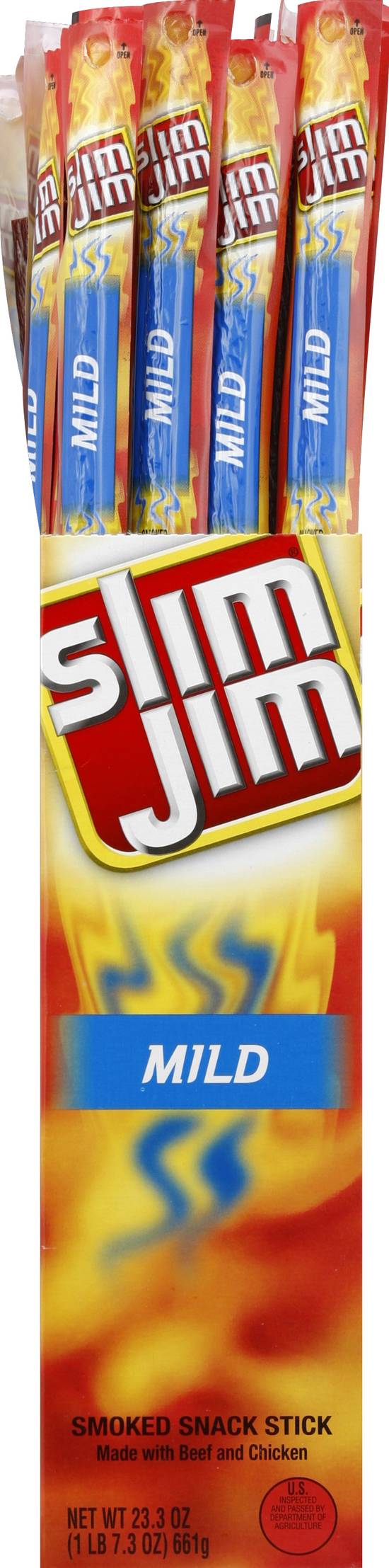 Slim Jim Mild Smoked Snack Stick