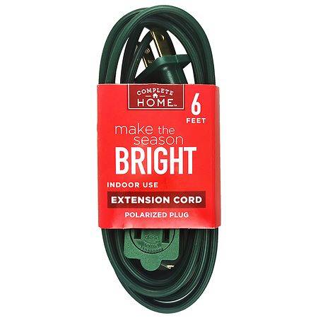 Complete Home Indoor Use Extension Cord, 72''