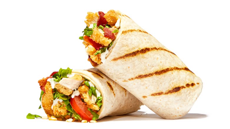 Crispy Chicken Wrap 700 cals