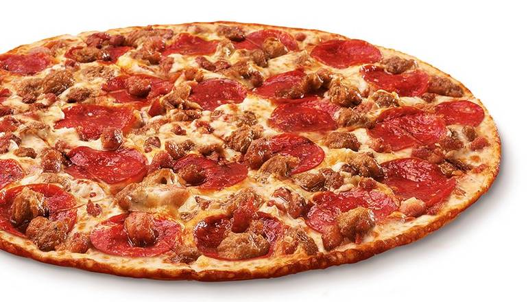 Medium Thin Crust 3 Meat Treat