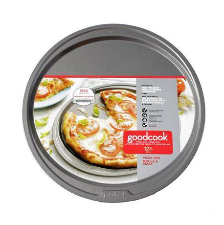 Goodcook Everyday Nonstick Steel Pizza Pan (12"/gray)