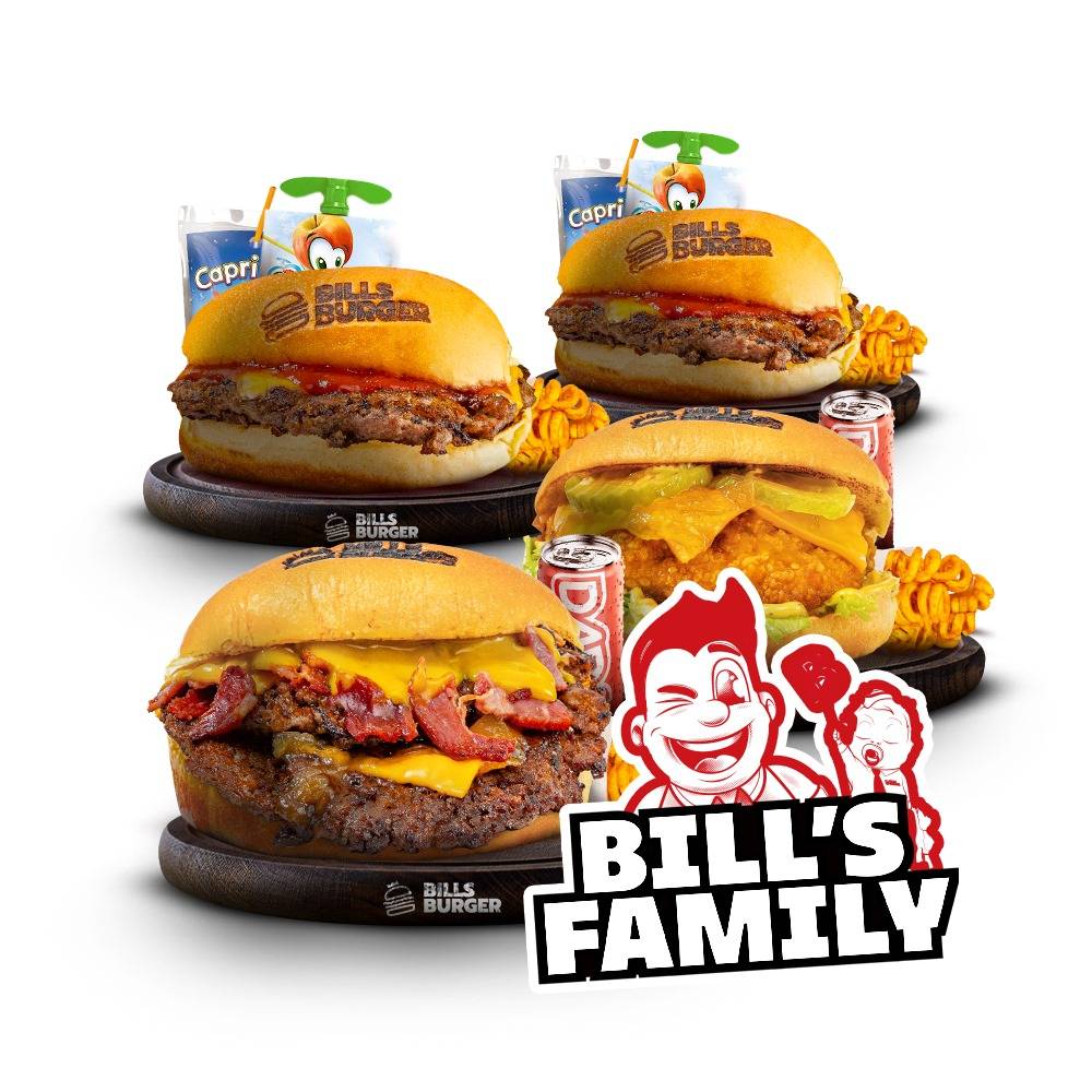 Menu Bill's Family 👨‍👩‍👦‍👦