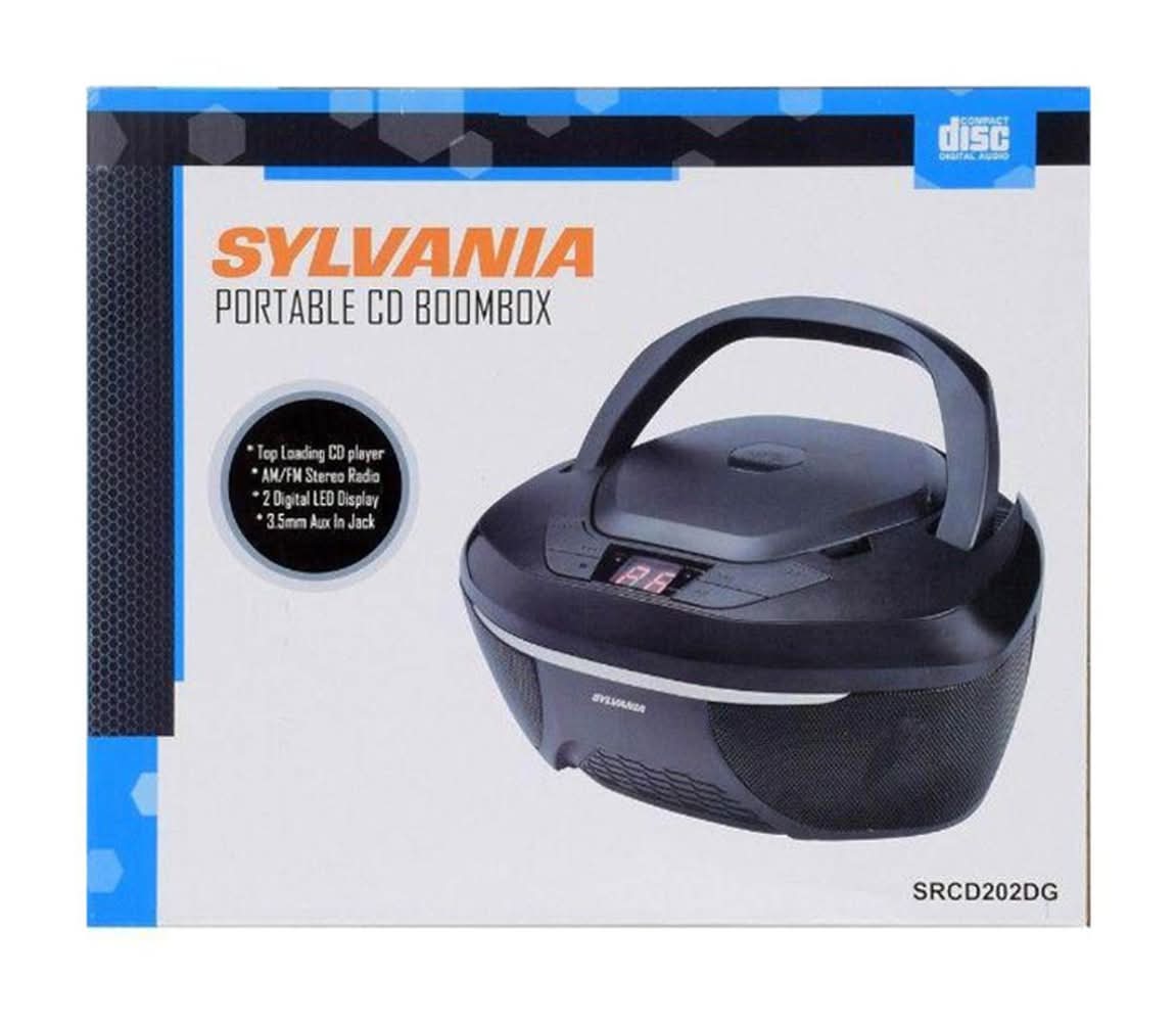 GPX Cd Boombox Radio Bc112b (2.5 lbs)