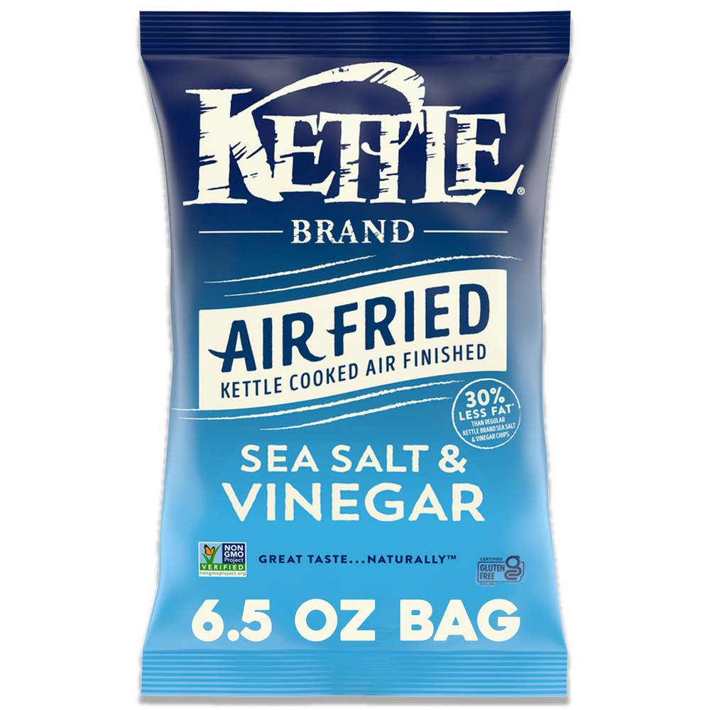 Kettle Brand Air Fried Potato Chips, Sea Salt-Vinegar (6.5 oz)