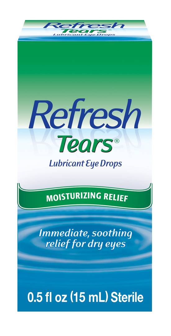 Refresh Tears Lubricant Eye Drops, 0.5 OZ