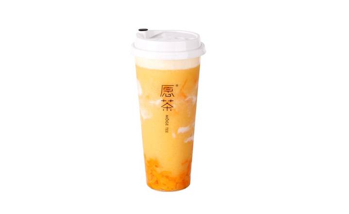 A3. Cheese Foam Fresh Mango Tea 芝士芒果