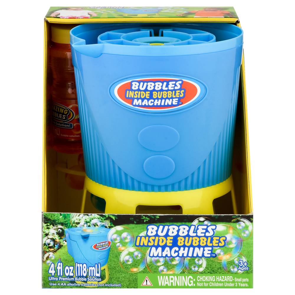 Amazing Bubbles Bubble Machine (4 ct)