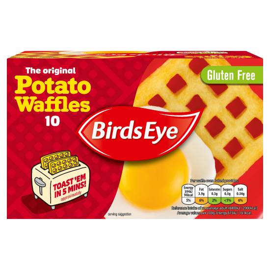 Birds Eye The Original Potato Waffles (10 pack)