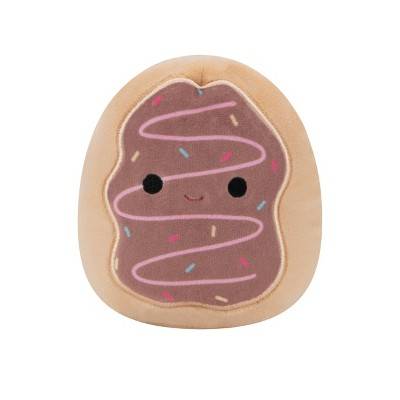 Squishmallows Deja the Donut Squeaky Plush Dog Toy