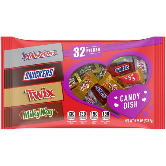 Order SNICKERS, TWIX & More Assorted Chocolate Valentine Day Candy, 9.76 oz/32ct food online from CVS store, VIENNA on bringmethat.com
