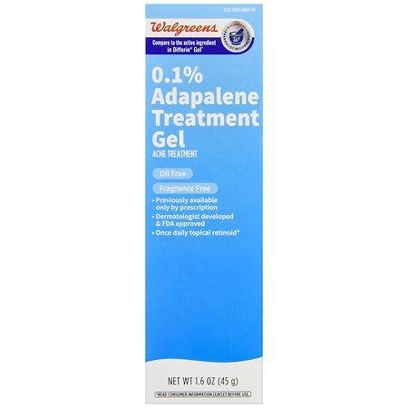 Walgreens 0.1% Adapalene Acnetreatment Gel