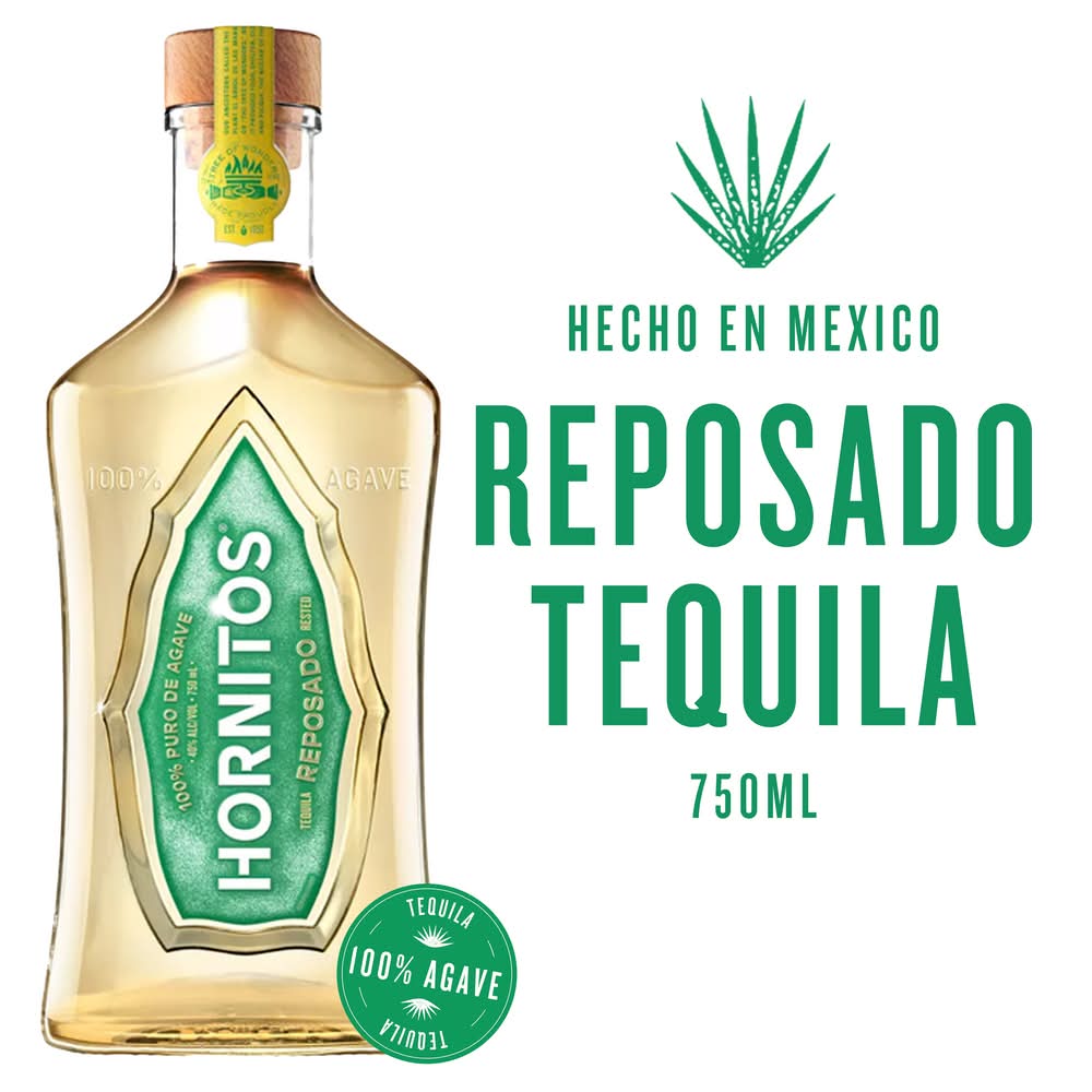 Hornitos 100% Agave Reposado Tequila (750 ml)