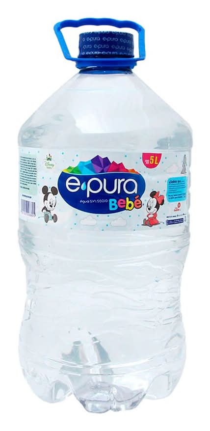 Epura · Agua para bebé sin sodio (5 L)