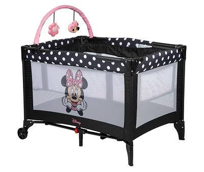 Disney Minnie 3d Ultra Baby Play Yard, Black