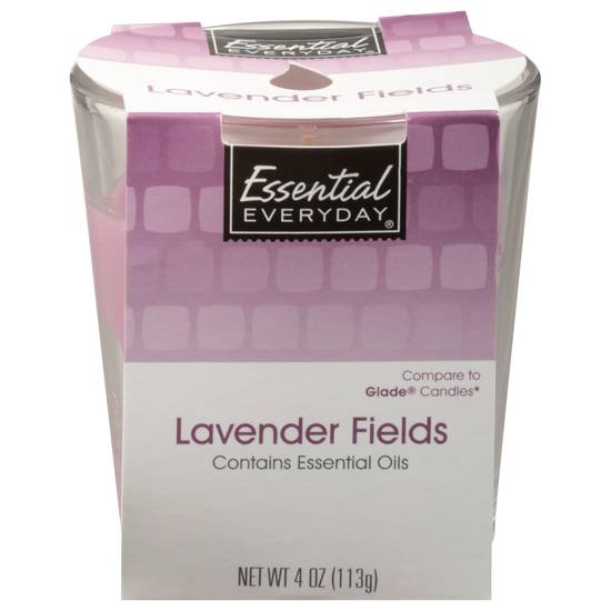 Essential Everyday Lavender Fields Soy Blend Candle