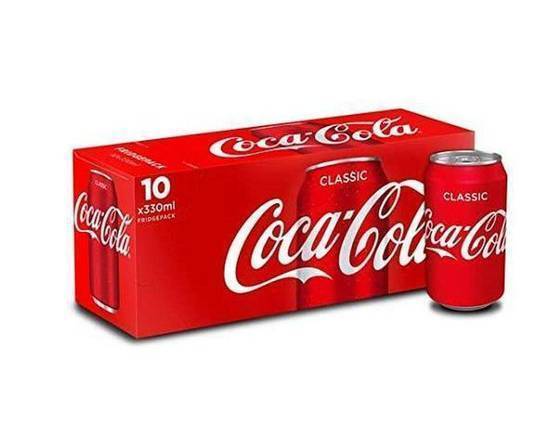 Coca Cola 330ml 10 Pack