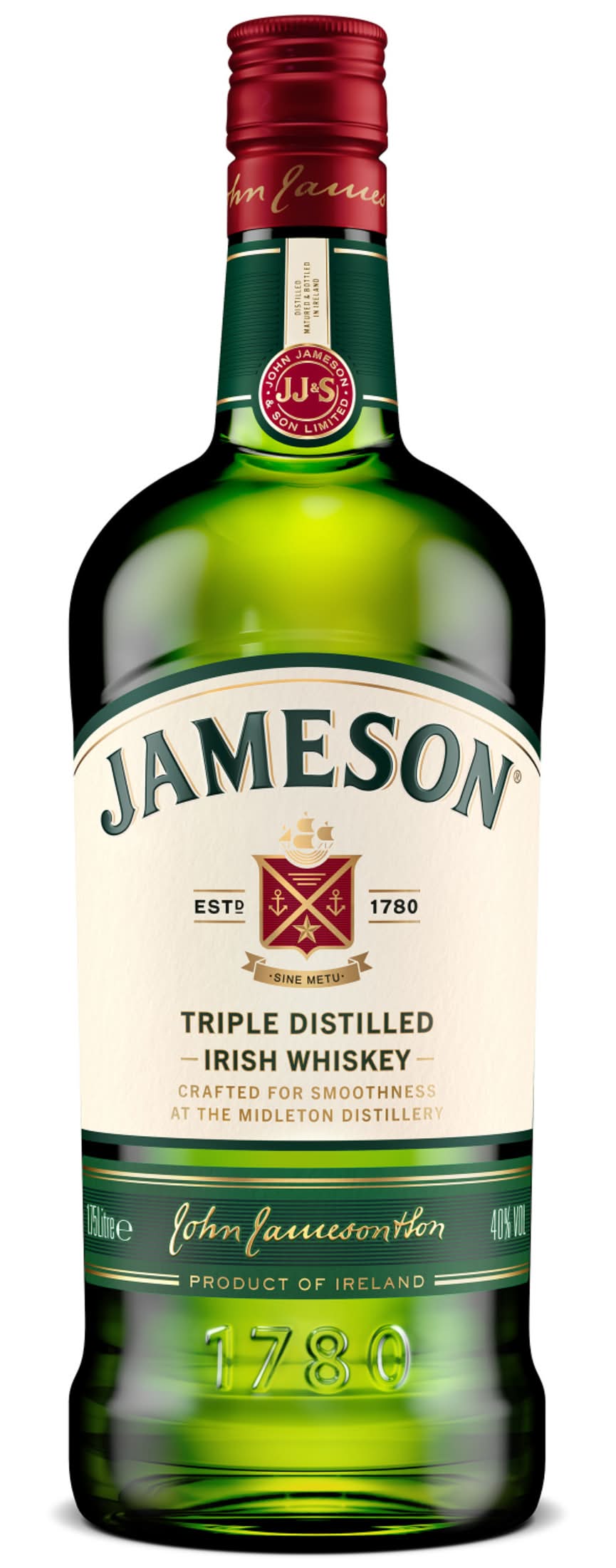 Jameson Triple Distilled Smooth Irish Whiskey (1.75 L)