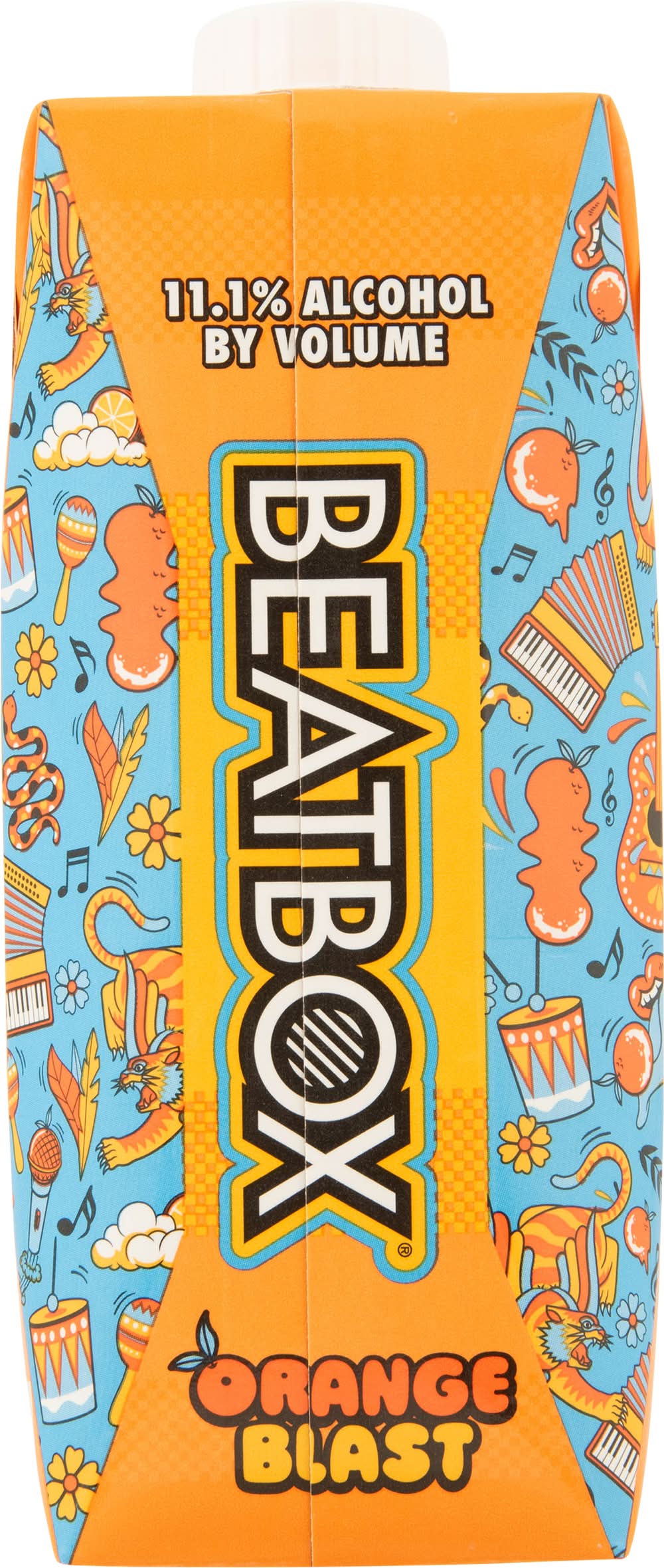 BeatBox Original Party Punch Premixed Cocktail, Orange Blast (16.9 fl oz)