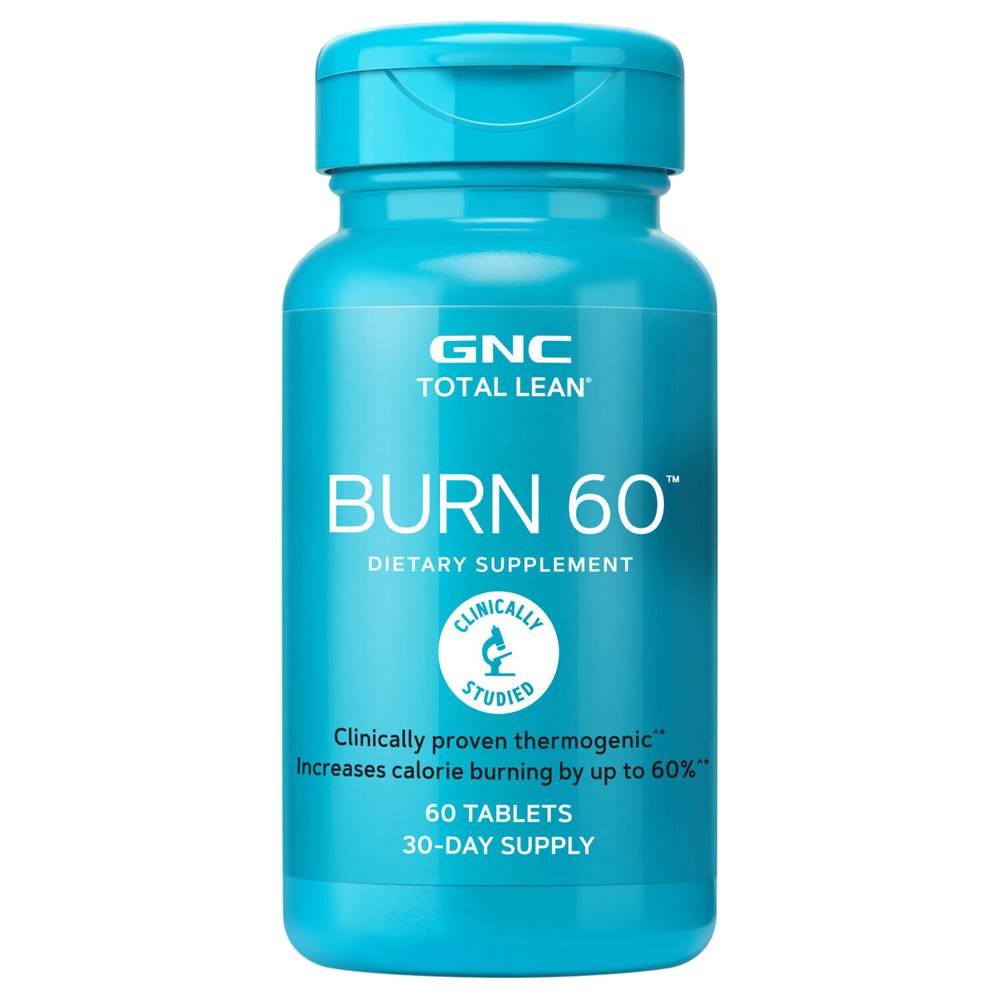 GNC Total Lean Burn 60 Dietary Supplement (60 ct)