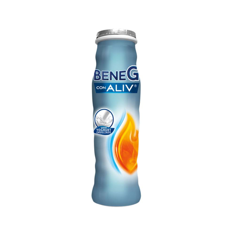 Beneg yoghurt bebible con aliv  sabor endulzado (botella 350 ml)