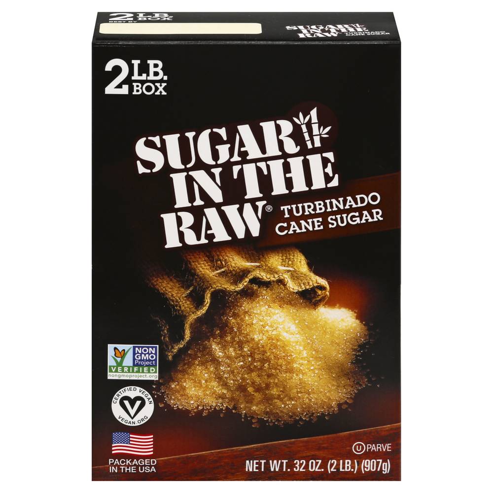 Sugar In The Raw Turbinado Cane Sugar (2 lbs)