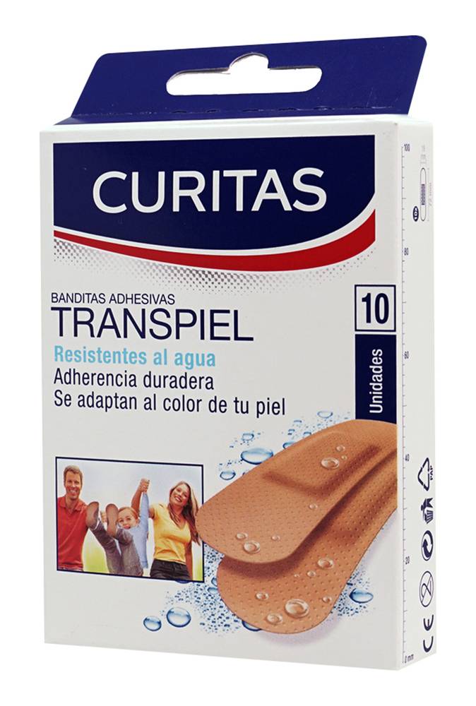 Curitas · Venditas adhesivas transpiel (202,4 g)
